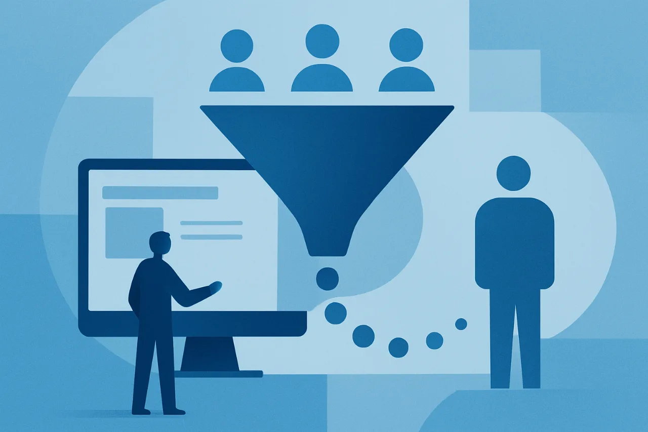 Tunnel de conversion : du trafic aux clients, ce qui bloque