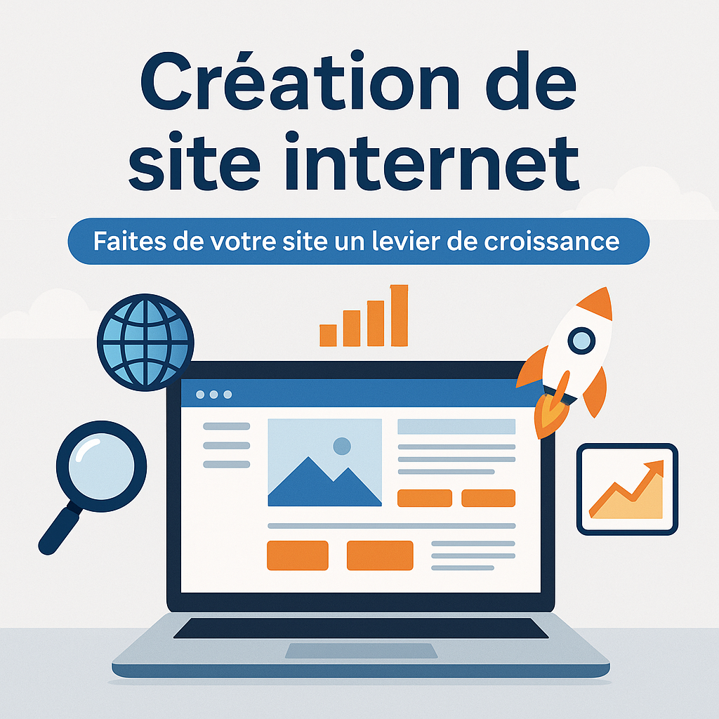 Création de site internet pour croissance digitale